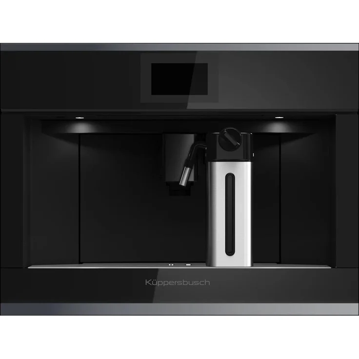 Küppersbusch CKV6800.0S DK3, Vollautomatische Kaffeemaschine mit TFT-Touch-Display, Individual Concept Design, Silver Chrome, 16 Programme, höhenverstellbarer Kaffeeauslauf