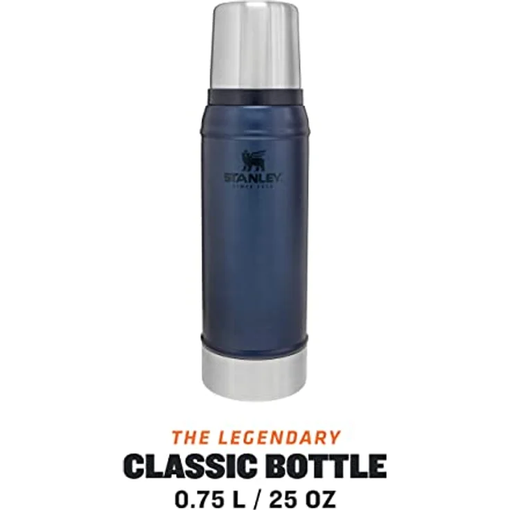 Stanley Legendary Classic Edelstahl-Thermosflasche, 18-8, Nightfall, 0,75 L – Bild 3