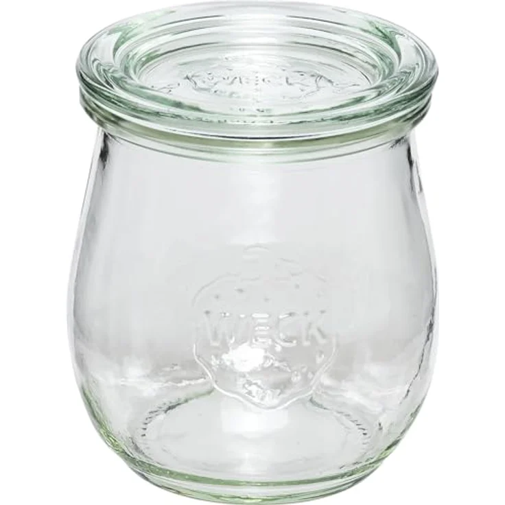 WECK Einkochgläser mit Glasdeckel (12-tlg), Dessertgläser, 220 Milliliter, transparent – Bild 2