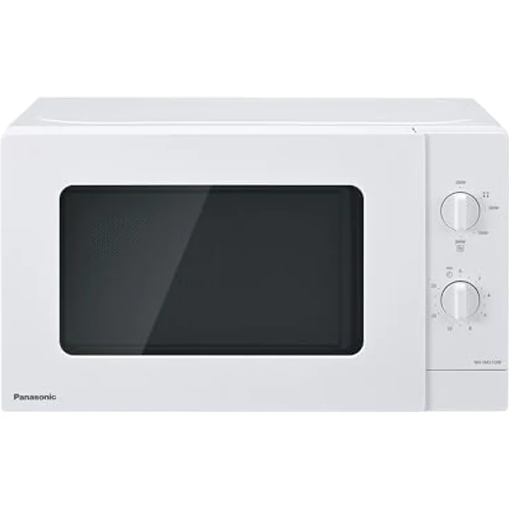 Panasonic NN-SM21QWEPG Solo-Mikrowelle, 20L, 800 W, 5 Leistungsstufen, kompakt, weiß – Bild 1