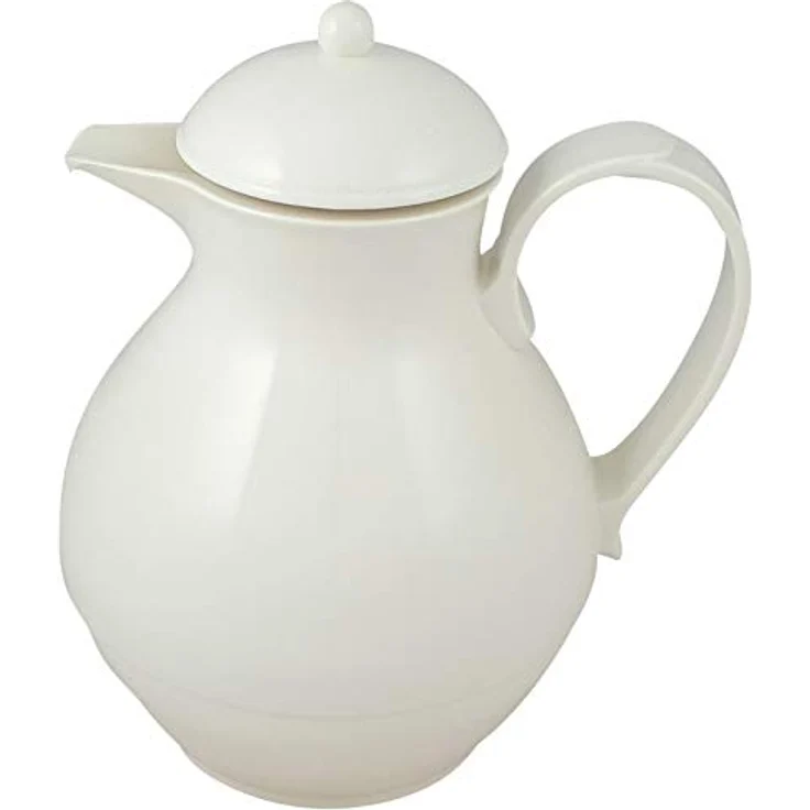 Helios Nostalgie Kunststoff-Isolierkanne, weiß, 1 Liter – Bild 3