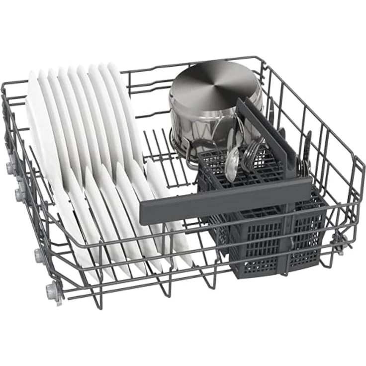 Siemens SN53HS16AE, 60cm integrierter Geschirrspüler aus Edelstahl, 13 Maßgedecke, Energieeffizienzklasse C, 42 dB(A) Geräuschpegel, Home Connect-fähig – Bild 7