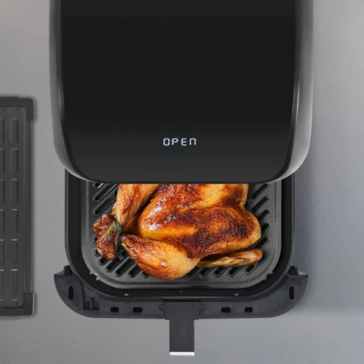 KKT KOLBE Heißluftfritteuse AF8500, 10 Programme für fettfreies Kochen, kompakt und mobil – Bild 5