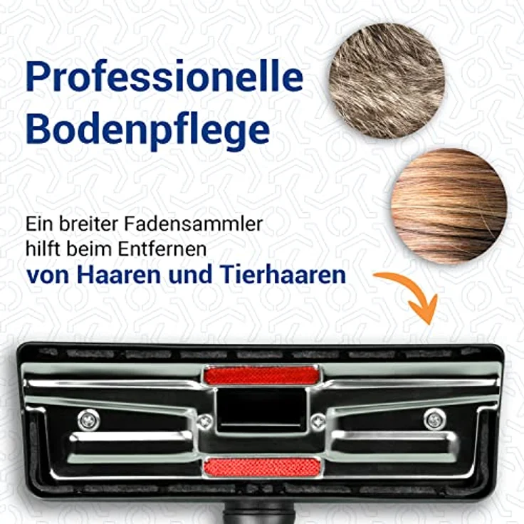 VIOKS Staubsaugerdüse Bodendüse Kombidüse Teppich Bürste Ø 35mm Ersatz für Staubsauger kompatibel mit Bosch Siemens für Teppich- und Hartfußböden – Bild 4