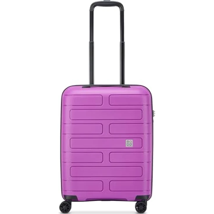 MODO by Roncato Supernova 2.0, 3-teiliges Kofferset mit 4 Rollen, 100% Polypropylen, lila, Maße: 51 cm x 31 cm x 76 cm – Bild 5