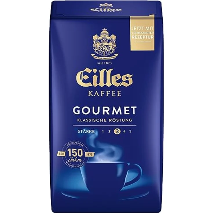 Eilles Gourmet- Kaffee Vakupackung, 12er Pack (12 x 500 g) – Bild 2