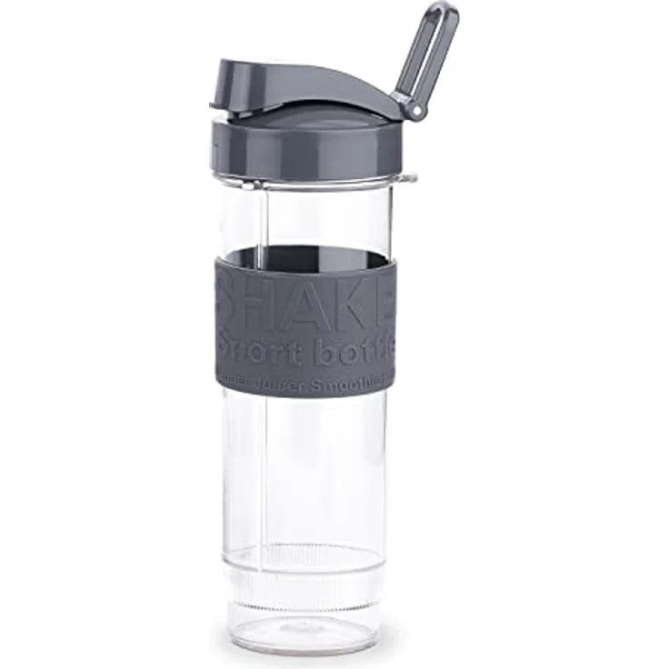 H.Koenig MXK30 Mini Standmixer, 300W 0,57L Kapazität, Edelstahl, schwarz, transparent – Bild 5