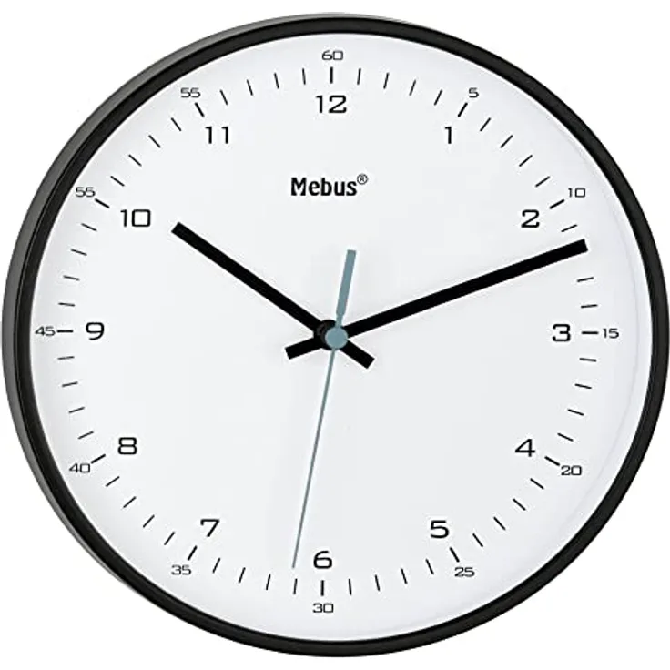 Mebus 16287 Quarz-Wanduhr