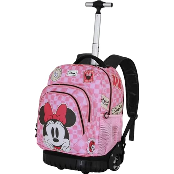 Karactermania FAN GTS Trolley Backpack Journey, Koffer mit 30 l, rosa, mit zwei Fächern und gepolstertem Fach für elektronische Geräte – Bild 1