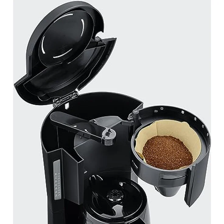 SEVERIN Filterkaffeemaschine mit Thermokanne, Kaffeemaschine für bis zu 8 Tassen, ansprechende Filtermaschine mit Isolierkanne, schwarz, KA 9306 – Bild 5