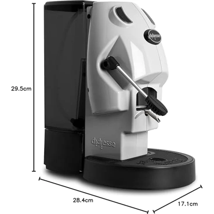 Didiesse Baby Frog Kapselkaffeemaschine, Silber, Retro-Charme, geringer Energieverbrauch und einfache Bedienung – Bild 6