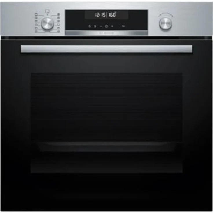 Bosch Serie 6 HBG578ES3, Elektrischer Einbaubackofen mit 71 l Volumen, 3600 W, 3D Heißluft, AirFry-Funktion, Pyrolyse-Reinigung, Edelstahl – Bild 1