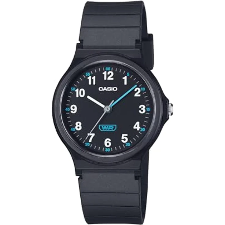 Casio Watch LQ-24B-1BEF, Analog-Uhr mit klassischem Look, Schwarz – Bild 1