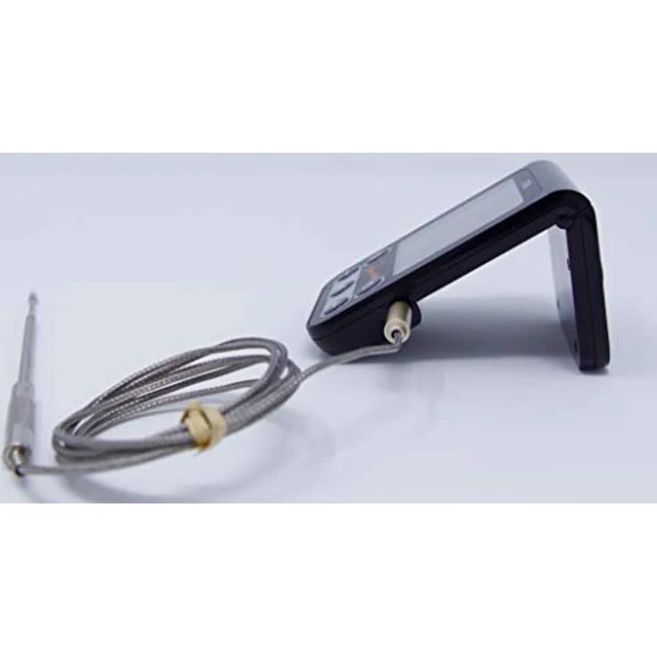 TFA Dostmann Küchen-Chef Digitales Grillthermometer-Bratenthermometer, Kontrolle der Kerntemperatur und Garraumtemperatur, mit Knickschutz und Alarmton – Bild 5