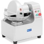 Royal Catering RCBC-5V3 Tischkutter 1360 U/min 5 L 550 W Edelstahlschüssel Küchenkutter Küchenmaschine Gastro-Kutter