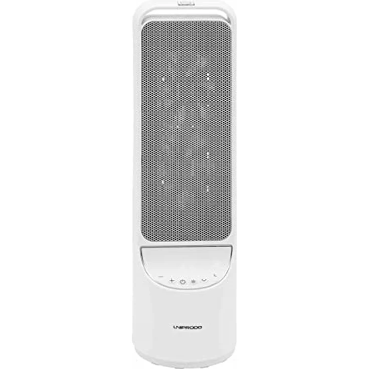 Uniprodo Keramikheizlüfter Elektro-Heizlüfter Heizstrahler Elektroheizer 1200/2000 W schwenkbar, 2000 W, weiß – Bild 5