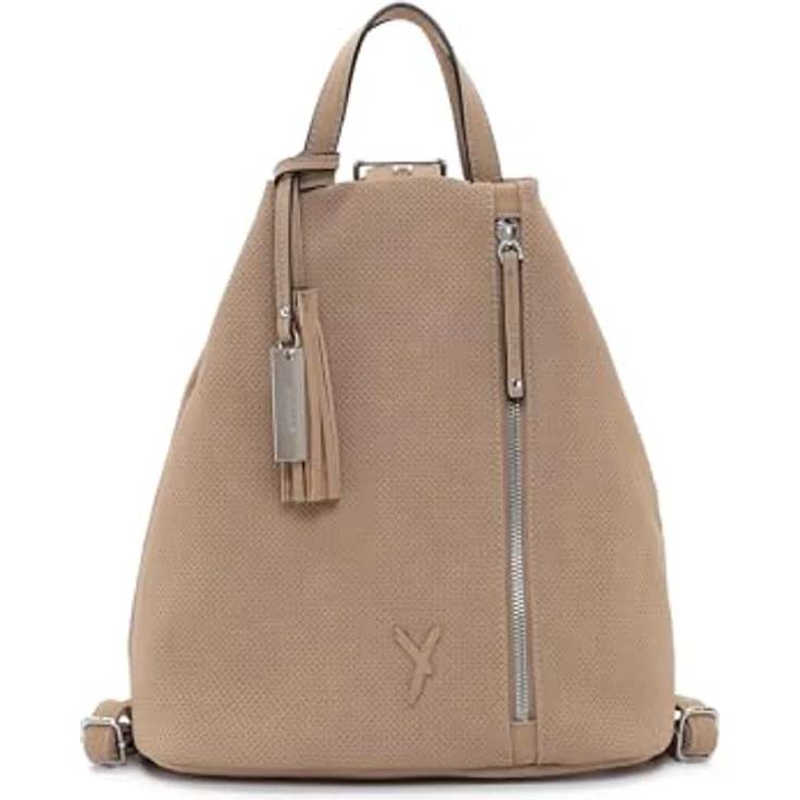 Suri Frey SFY Romy City Rucksack, 33 cm, 100% Polyester, braun – Bild 1