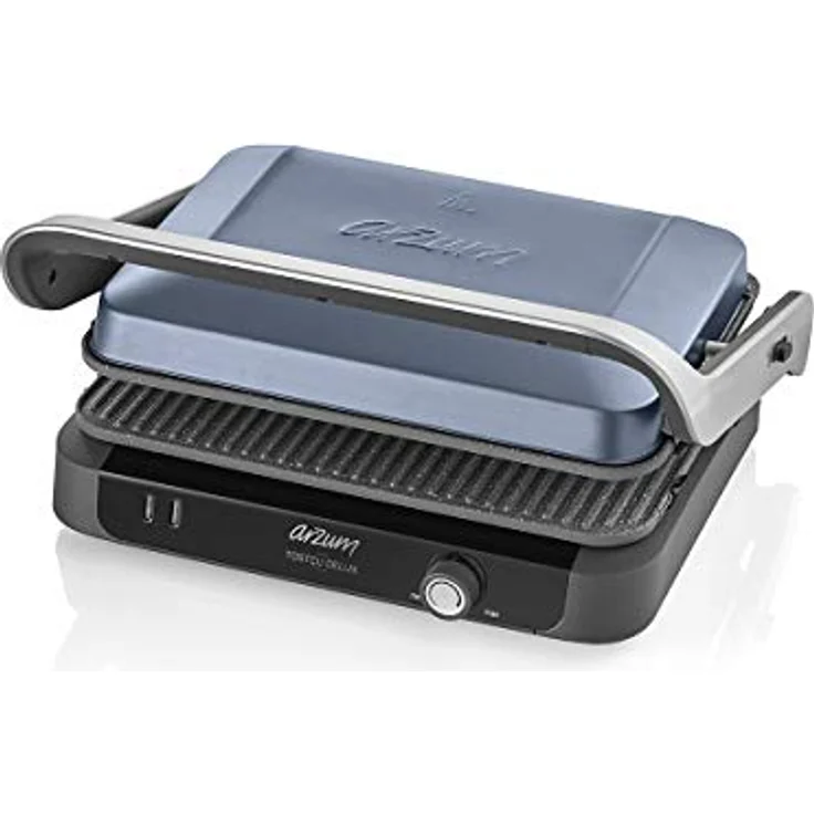Arzum Sandwichmaker Tostçu Delux 1800W, Kontaktgrill Sandwichmaker Sandwich-Toaster, Granit-Effekt-Platten, Schwarz - Preisvergleich – Bild 3