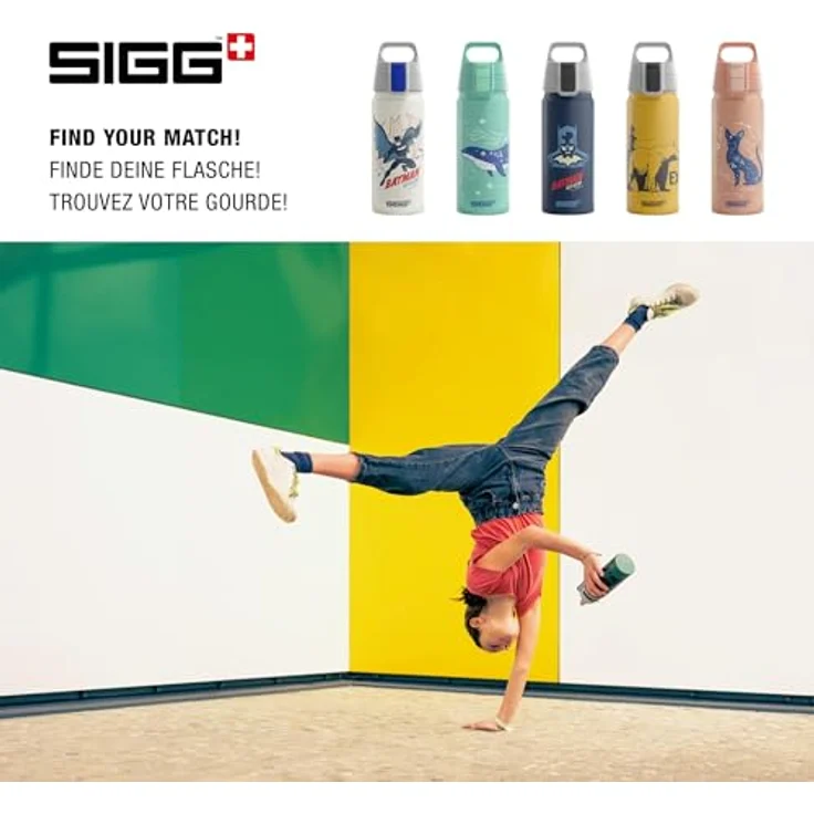 SIGG BRAVE MOUNTAIN 0.6 L Trinkflasche ALU mit WMB ONE TOP, BPA frei, Auslaufsicher, Co# tauglich – Bild 6