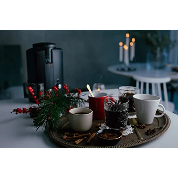 Wilfa SVART AROMA - elektrische Kaffeemühle mit Kegelmahlwerk – 32 Mahlgradeinstellungen,  Timerfunktion für Kaffeemengeneinstellung, Bohnenbehälter für 250gr Kaffee, 130 Watt, schwarz – Bild 4