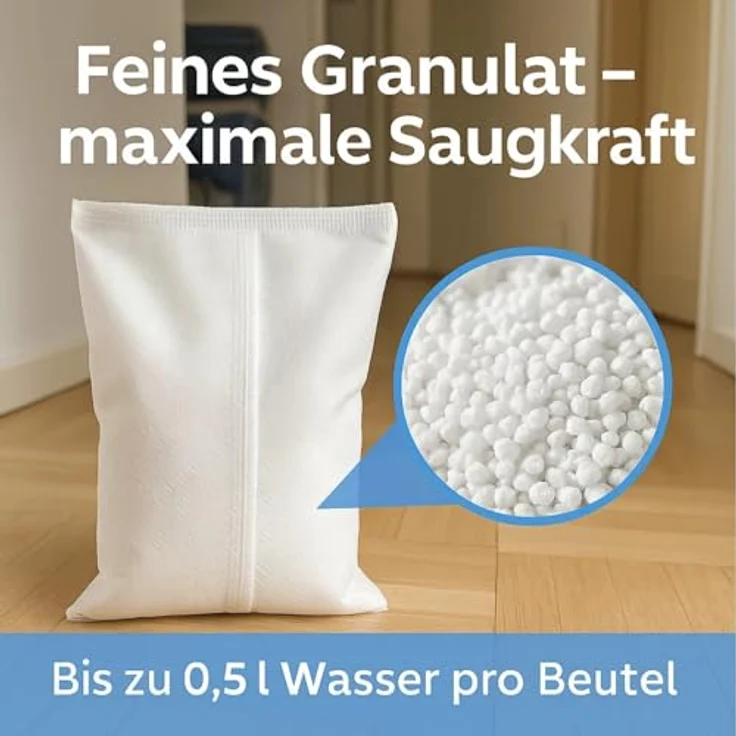 Thats Shopping GmbH 24x Luftentfeuchter Granulat 450g, MEGAPACK Nachfüllpack für alle Raumentfeuchter, salzbasierte Technologie, ideal gegen Feuchtigkeit und Schimmel – Bild 7