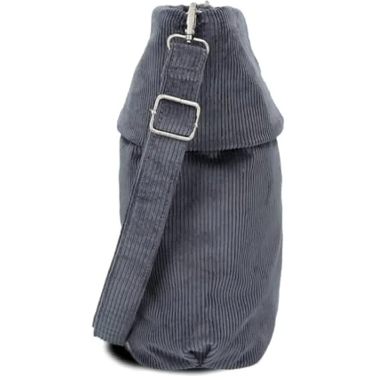ZWEI Mademoiselle M12, Handtasche Umhängetasche aus weichem Kunstleder, schwarz, 31 x 13 x 32 cm – Bild 7