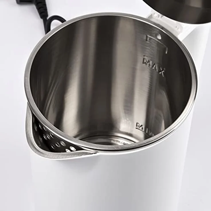 G3Ferrari G10158 Wasserkocher, 1,8 Liter, Überhitzungsschutz, Edelstahl, weiß – Bild 6