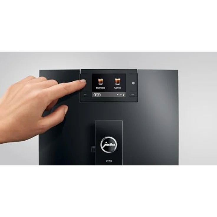 JURA C9 (EA) Kaffeevollautomat, Piano Black mit Hot Brew und Light Brew, 17 Kaffeespezialitäten, Wi-Fi Connect kompatibel – Bild 5