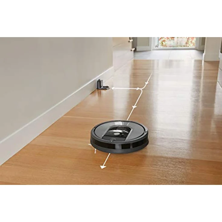 iRobot Roomba 960 Saugroboter mit starker Saugkraft, 2 Multibodenbürsten, Navigation für mehrere Räume, lädt sich auf und setzt Reinigung fort, Ideal für Tierhaare, App-Steuerung,Dirt Detect – Bild 5
