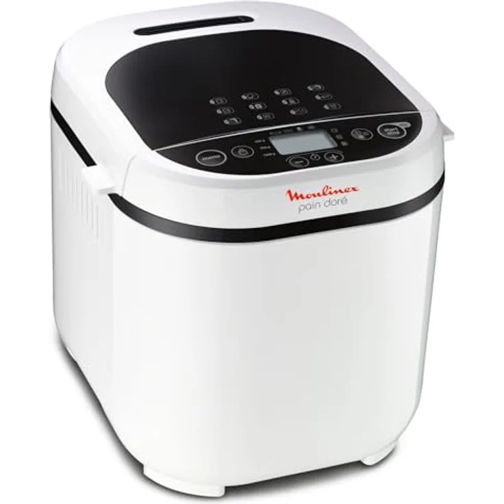 Moulinex Brotbackautomat Programme Kunststoff 31 x 29 x 29 cm one size weiß – Bild 2
