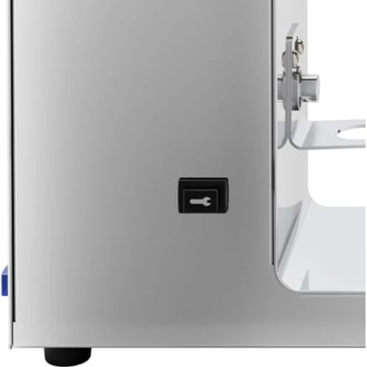 Lelit Fred PL044MMT Kaffeemühle mit automatischer Dosierung für 1 2 Tassen-Edelstahl-Gehäuse-Mikro-regulierung des Mahlens, Stainless Steel, silber – Bild 6