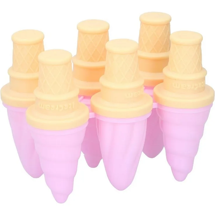 Neuetischkultur Eisportionierer Softeisform 6x 60ml., Kunststoff, farbig sortiert