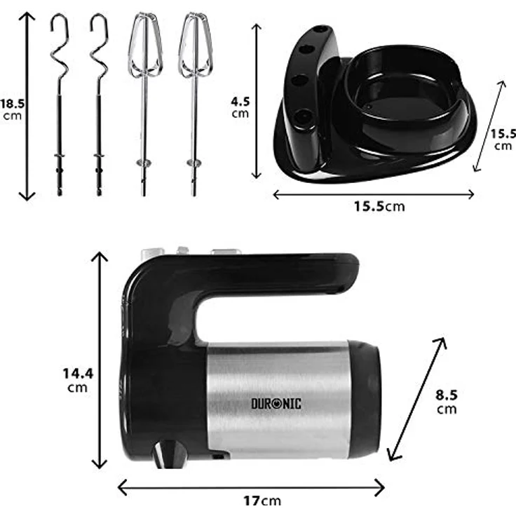 Duronic SM3 HM3 DE Knet- & Rührmaschinen – Bild 3