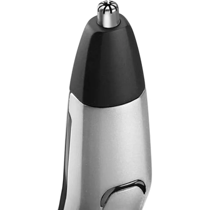 Babyliss Men 11-in-1 Titanium Multi-Grooming Kit Wasserdicht Köperhaartrimmer, Barttrimmer, Nasenhaartrimmer, Augenbrauen, Detailtrimmer und Multifunktionstrimmer, inkl. Tasche, Silber Schwarz MT861E – Bild 4