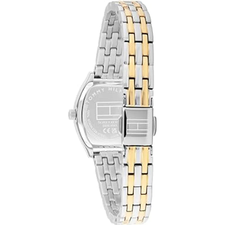 Tommy Hilfiger Zwei-Zeiger-Quarzwerk-Uhr, goldfarben mit smaragdgrünem Zifferblatt und goldfarbenem Edelstahlarmband - 1782907 – Bild 3