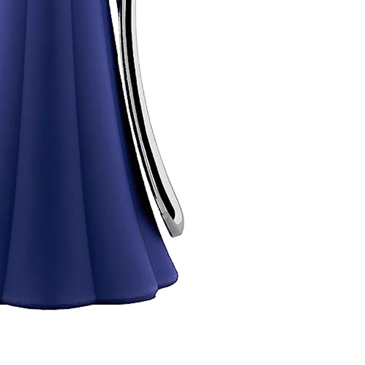 Alessi AM01 DAZ Korkenzieher aus thermoplastischem Harz, blau und verchromtem Zamak, elegantes Barzubehör – Bild 3