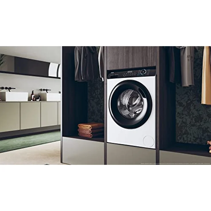 Haier HW80-B14939W, Frontlader-Waschmaschine, A, Fassungsvermögen 8 kg, Standgerät, Breite 59 cm, weiß – Bild 6