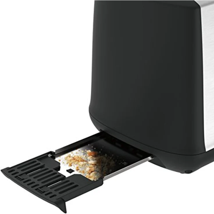Tefal TT340830 2Scheibe - E 850 W Schwarz, Edelstahl Toaster – Bild 5