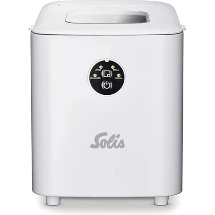 SOLIS OF SWITZERLAND Eiswürfelmaschine Ice Cube Express, Typ 8510, 2 Größen, 8 Eiswürfel in 10 Minuten, 1 L Volumen, klar-weiß – Bild 1