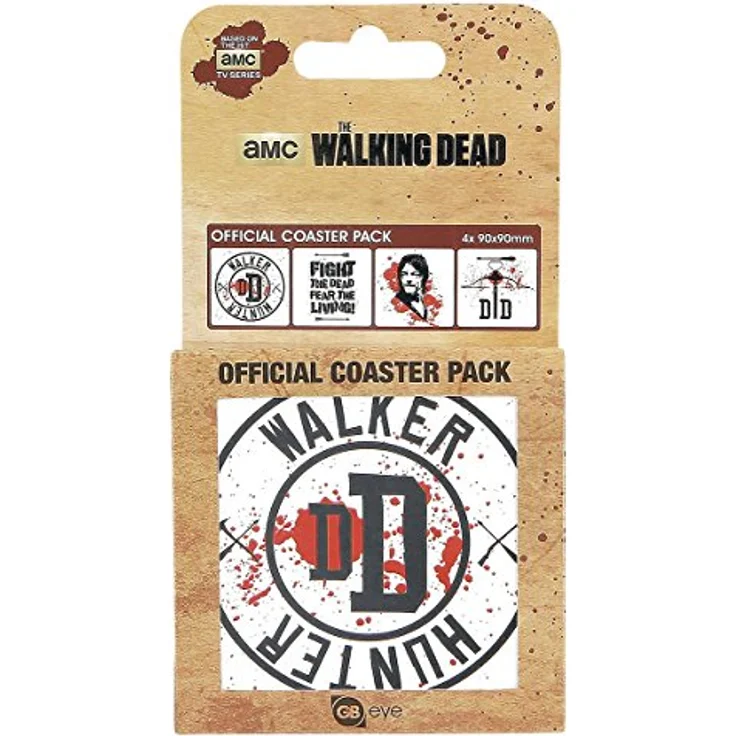 The Walking Dead Daryl Coaster Mix Untersetzer Standard – Bild 2