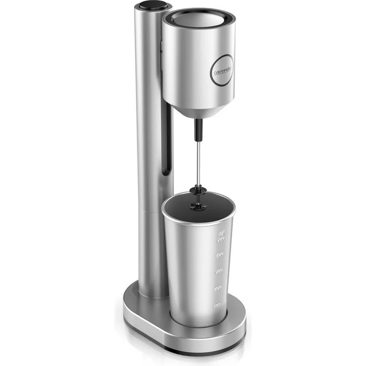 Arendo Standmixer Drink Mixer, Elektrischer Getränkemixer in Schwarz-Hochglanz, 500 ml Becher, 22.000 U/min, 100 W, GS-geprüft, Edelstahlrührstab, Anti-Rutsch-Füße
