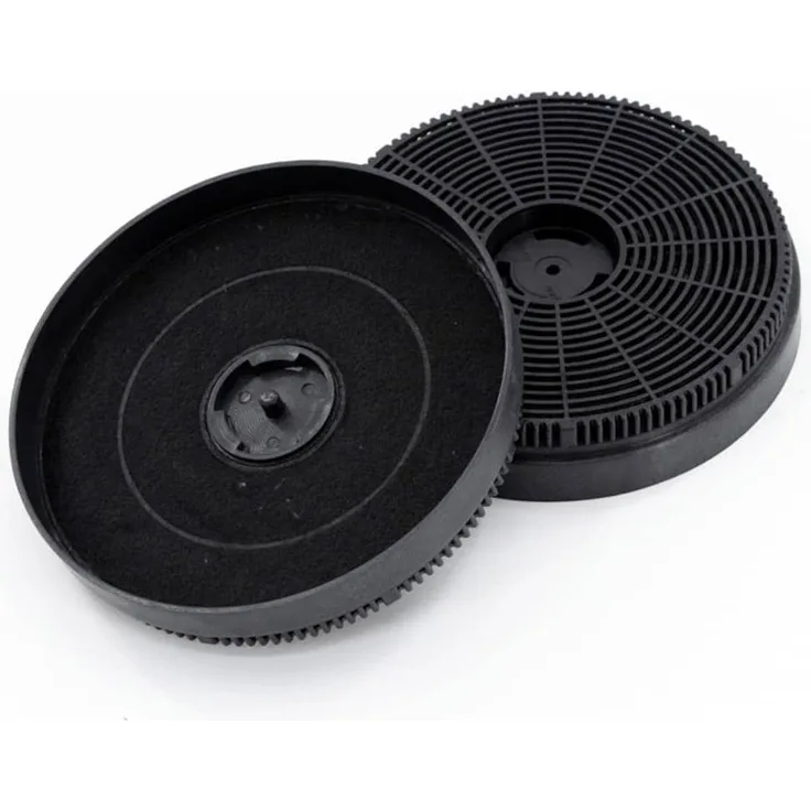 AIR2GO Aktivkohlefilter für CATA GM BT4 DC, 2 Stück, effektive Geruchsbeseitigung, 150 mm Durchmesser