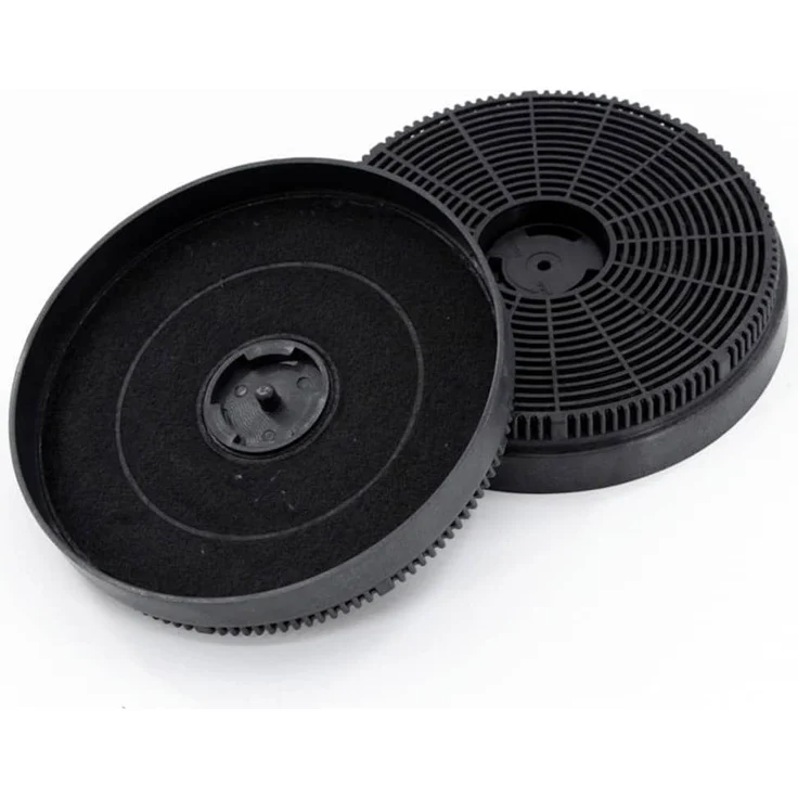 AIR2GO Aktivkohlefilter für CATA GM BT4 DC, 2 Stück, effektive Geruchsbeseitigung, 150 mm Durchmesser