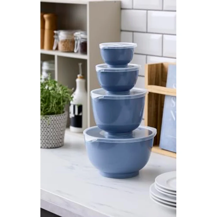 Rosti Margrethe Schüssel Set, 8-teilig, Kunststoff, Dusty Blue – Bild 2