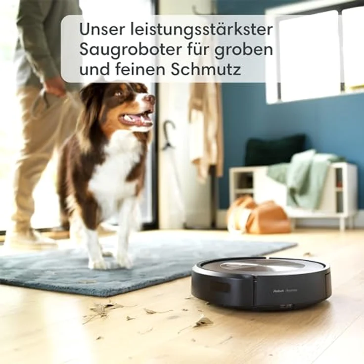 iRobot Roomba j9, Staubsauger Roboter, Bronze, Schwarz - Stärkster Saugroboter für groeßere Haushalte mit Haustierfunktionen – Bild 2