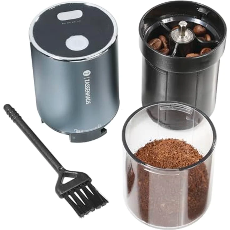 ZASSENHAUS Kaffeemühle Espressomühle Mini Master USB, elektrisch mit Hochleistungsmahlwerk – Bild 5