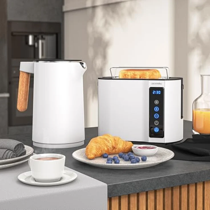 Arendo Sevencook Eierkocher, Edelstahl, für bis zu 7 Eier, 400 W, Härtegrad einstellbar, Warmhaltefunktion – Bild 6