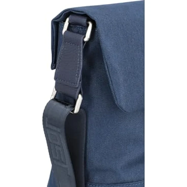 Jost Bodybag Bergen Shoulder Bag, Umhängetasche aus robustem Polyester, Schwarz, 27 x 12 x 23 cm – Bild 5