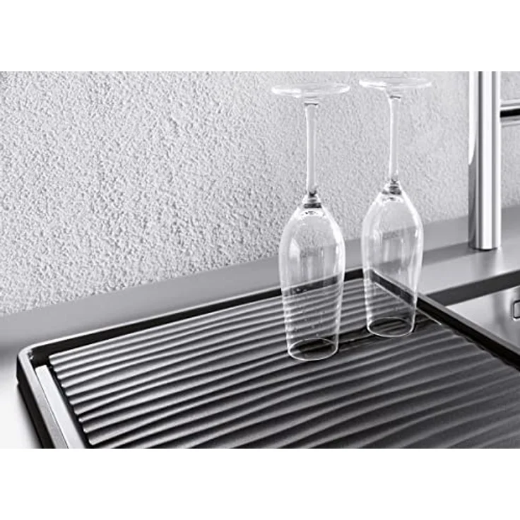 BLANCO Wellentropf | Aus wertigem Kunststoff schwarz / grau | 432 x 382 mm – Bild 4