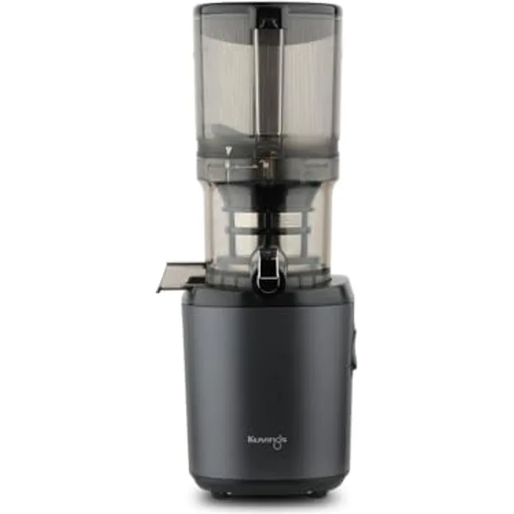 Kuvings Slow Juicer AUTO6, Entsafter für Gemüse und Obst, Elektrische Kaltpresse, 1.7L, Leicht zu Reinigen, Ruhiger Motor, Matt Gunmetal, 200 Watt